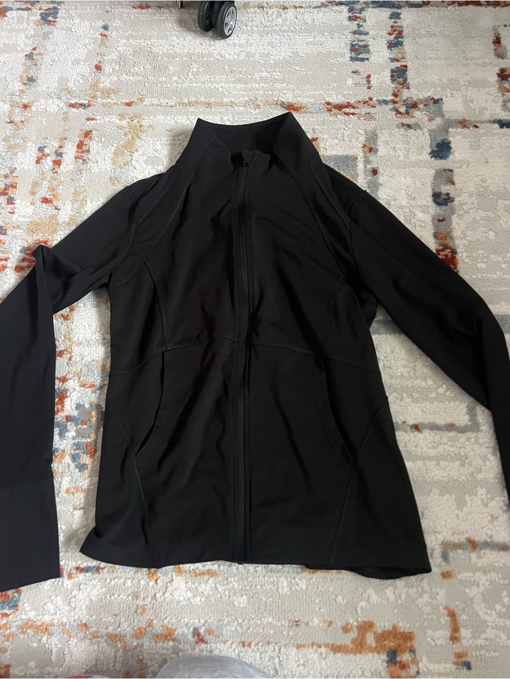 Avia Black Full-Zip Bomber Jacket